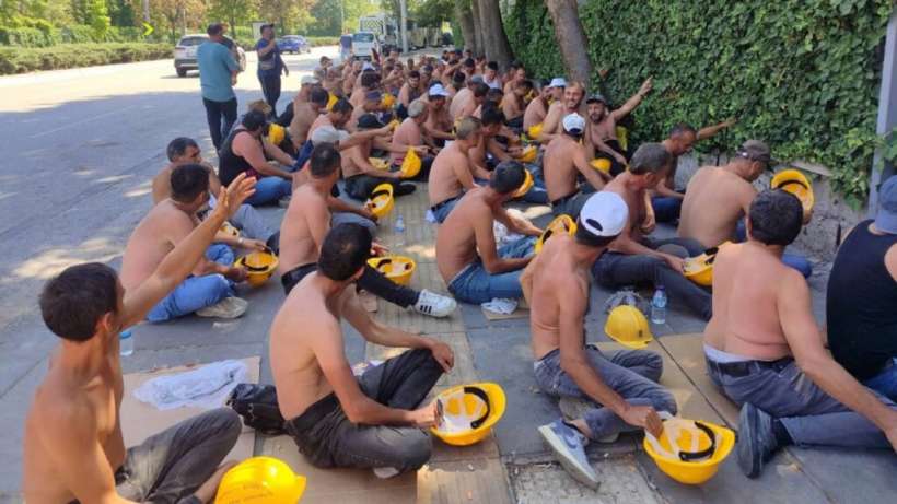 Ankara’da madenciler sonuç alınmazsa Cumhurbaşkanlığı’na yürüyecekler