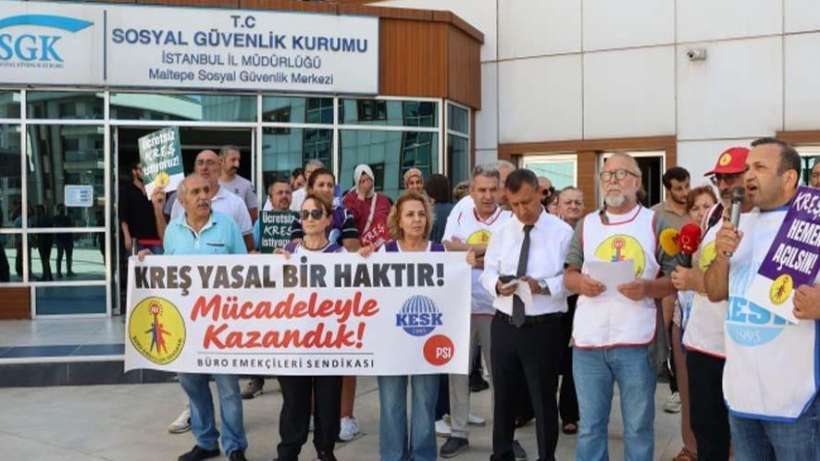 BES: “Kreş yasal bir haktır! Mücadeleyle kazandık”