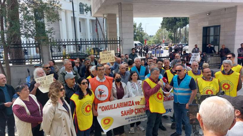 Eğitim Sen İzmir 5 No'lu Şube: Tedbir almak yerine dua okunmasını kabul etmiyoruz