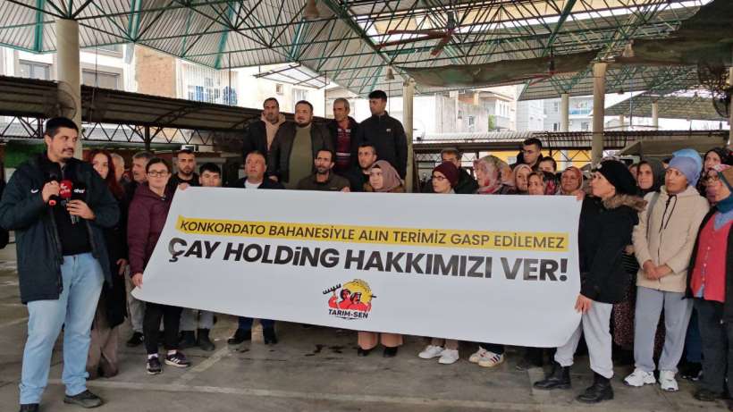 Hanzade Seracılık işçileri haklarını istiyor