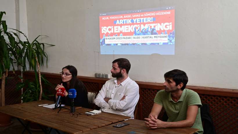 İşçi Emekçi Birliği 19 Kasımda Kartalda miting düzenleyeceğini açıkladı