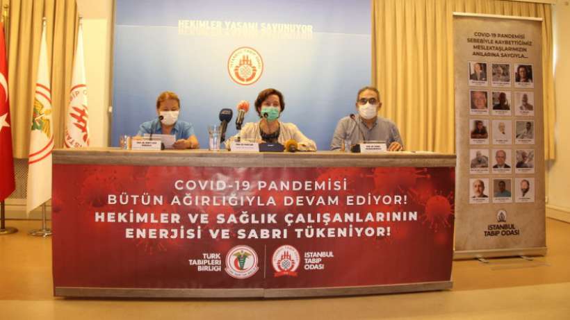 İstanbul Tabip Odasından acil önlem çağrısı: Sağlıkçılar tükenirse, toplumu koruyamazsınız
