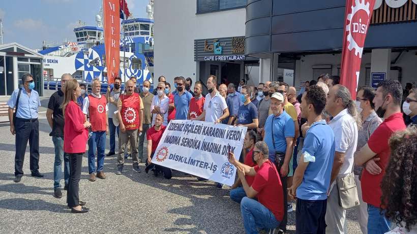 İZDENİZ’e hoş geldin LİMTER-İŞ