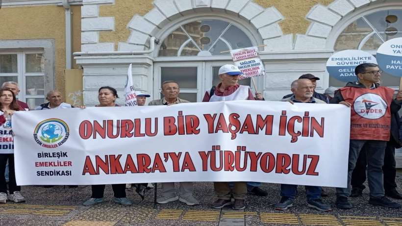 İzmir’den Ankara’ya yürüyüş:Sadaka değil, emeğimizin hakkını istiyoruz