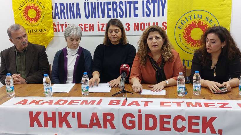 İzmir Eğitim Senden Barış Akademisyenleri Çağrısı