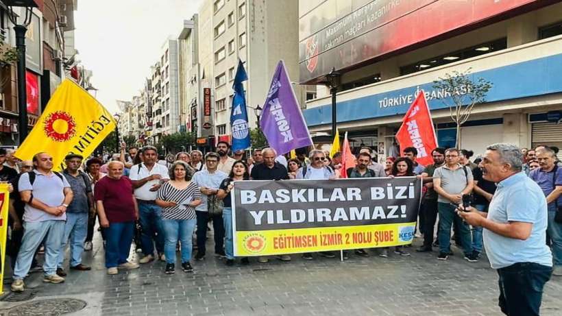 KHK eyleminde Kobanê Davası ve1 Mayıs tutuklaması kararına tepki