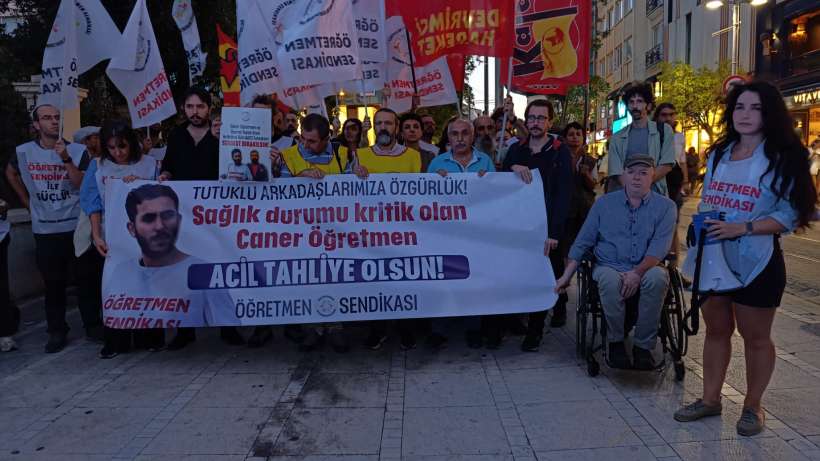 Öğretmenler Sendikası: Caner Yıldırım serbest bırakılsın