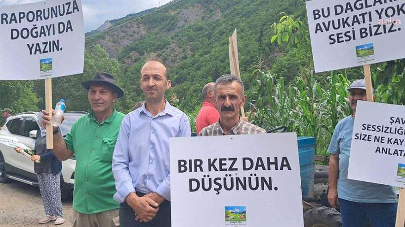 Şavşatlılar maden projesine karşı