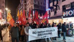 19 Mart gösterilerinde tutuklanan 4 kişi için protesto yapıldı