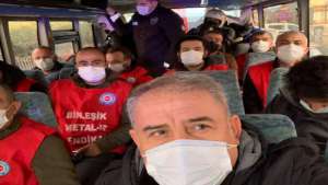 Ankara'ya yürümek isteyen metal işçilerine polis saldırısı: 109 gözaltı