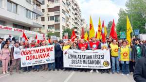 “Çocuklarımızın geleceği için öğretmenime dokunma”