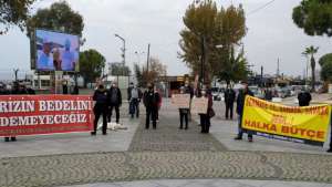 Dikili Emek ve Demokrasi Platformu; 'Emekten yana, halk için bütçe istiyoruz'