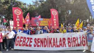 Gebze Sendikalar Birliğinden çağrı: ‘Yoksulluğa karşı tek güvence örgütlenmek’