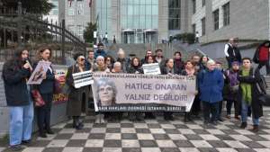 İHD Gebze Adliyesi önünden Onaran için çağrı yaptı