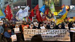 İzmir Emek ve Demokrasi Güçleri: Halep'teki çatışma derhal durdurulmalıdır