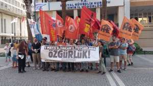 İzmir'den bugün görülecek 1 Mayıs tutsakları davası için Çağlayan adliyesine çağrı