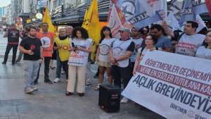 İzmirli öğretmenlerden Ankara'daki eylemlere destek