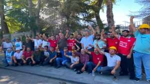 Maden işçileri 14 gündür bakanlık önünde direniyor