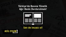 Uluslararası Af Örgütü: " basına yönelik ağır baskı durdurulmalı"
