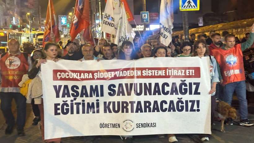 Öğretmenler Sendikası: Eğitimin geleceğini karanlığa teslim etmeyeceğiz