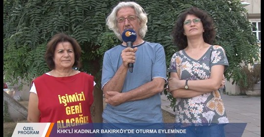 "İşimiz, ekmeğimiz ve onurumuz için direne direne kazanacağız" "İşimiz, ekmeğimiz ve onurumuz için direne direne kazanacağız"